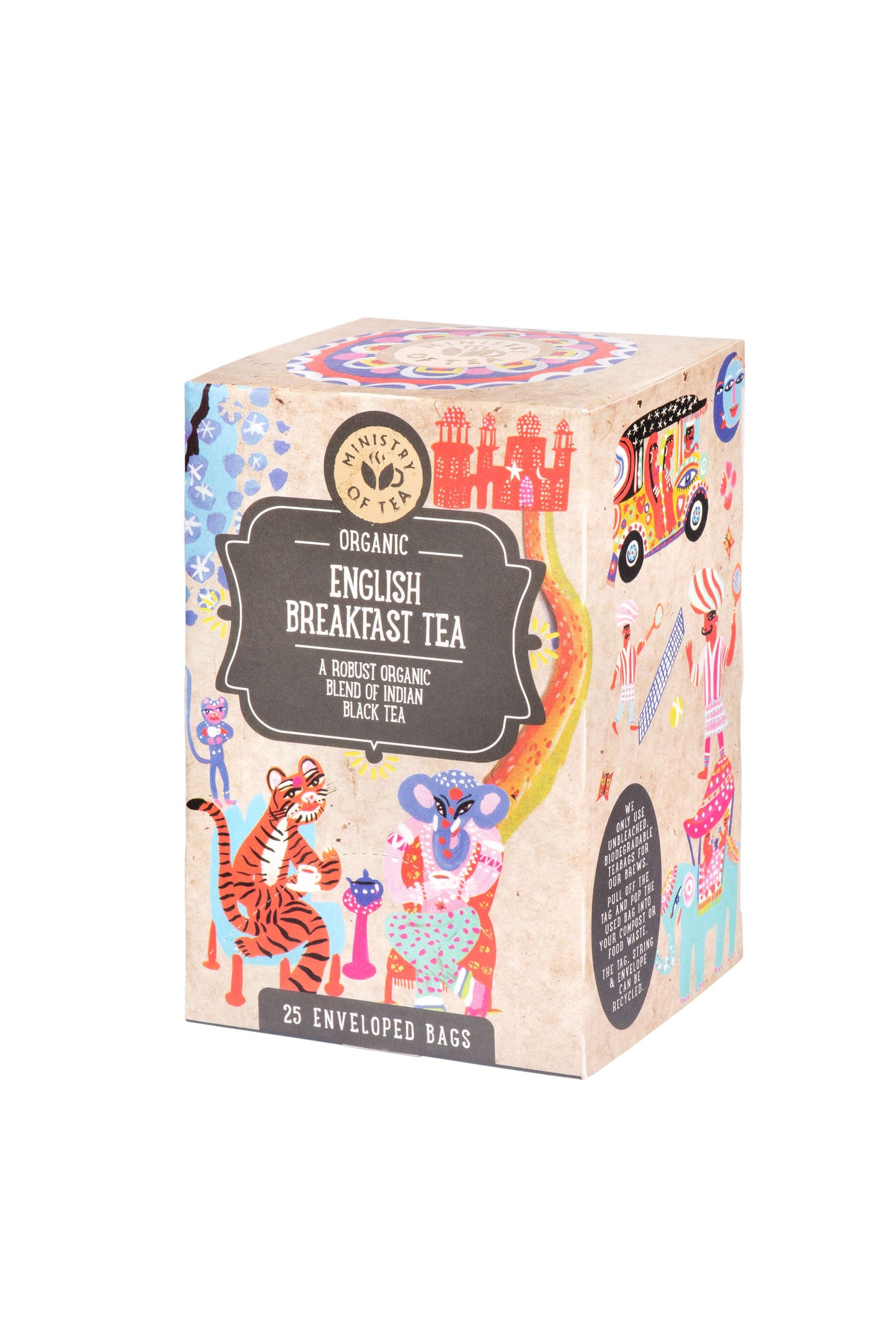Ministry of Tea Organic English Breakfast Tea - 25bags