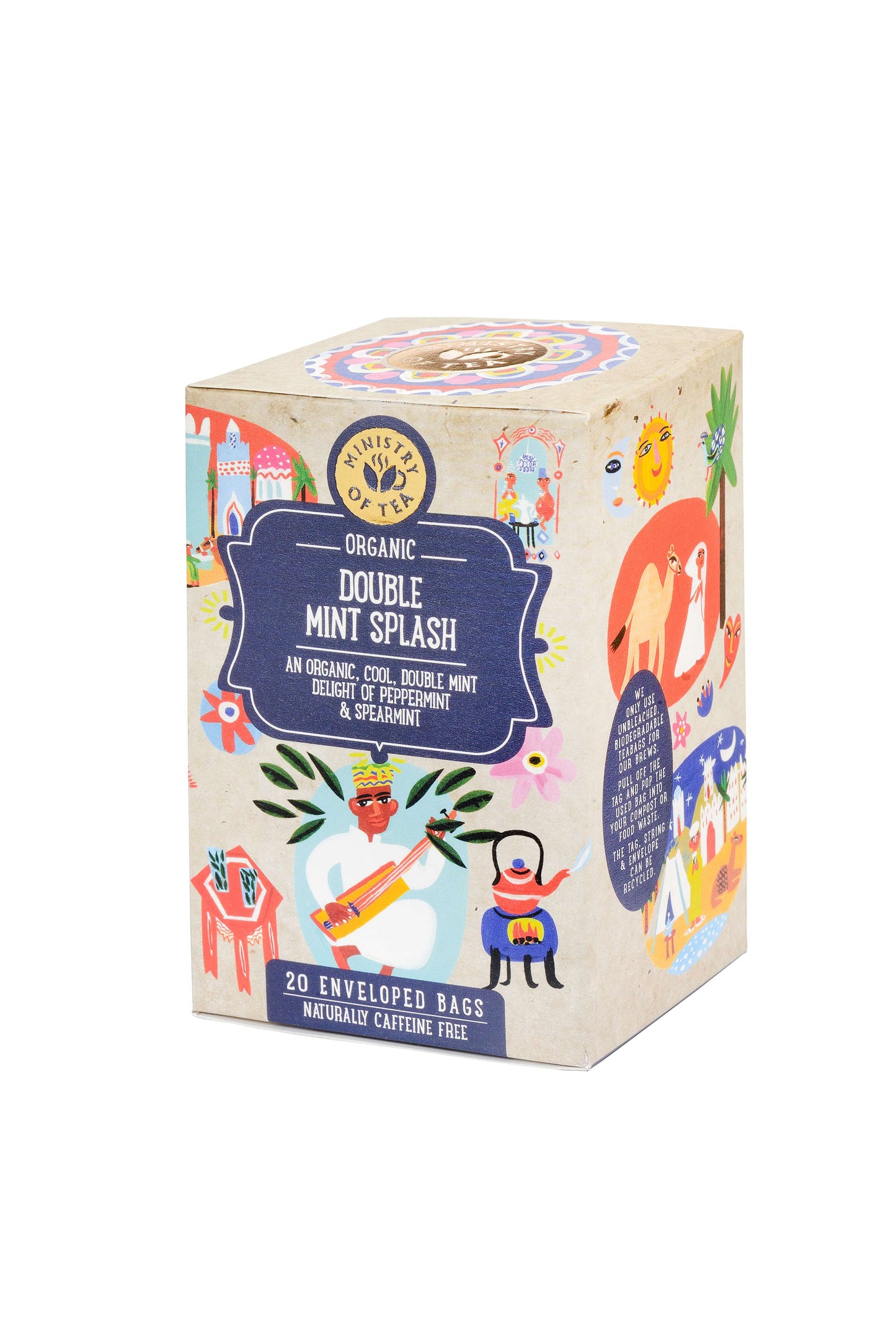 Ministry of Tea Organic Double Mint Splash - 20bags