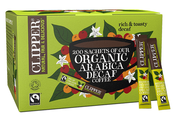Clipper FT Org Instant Dried Decaf Coffee Sticks - 360g