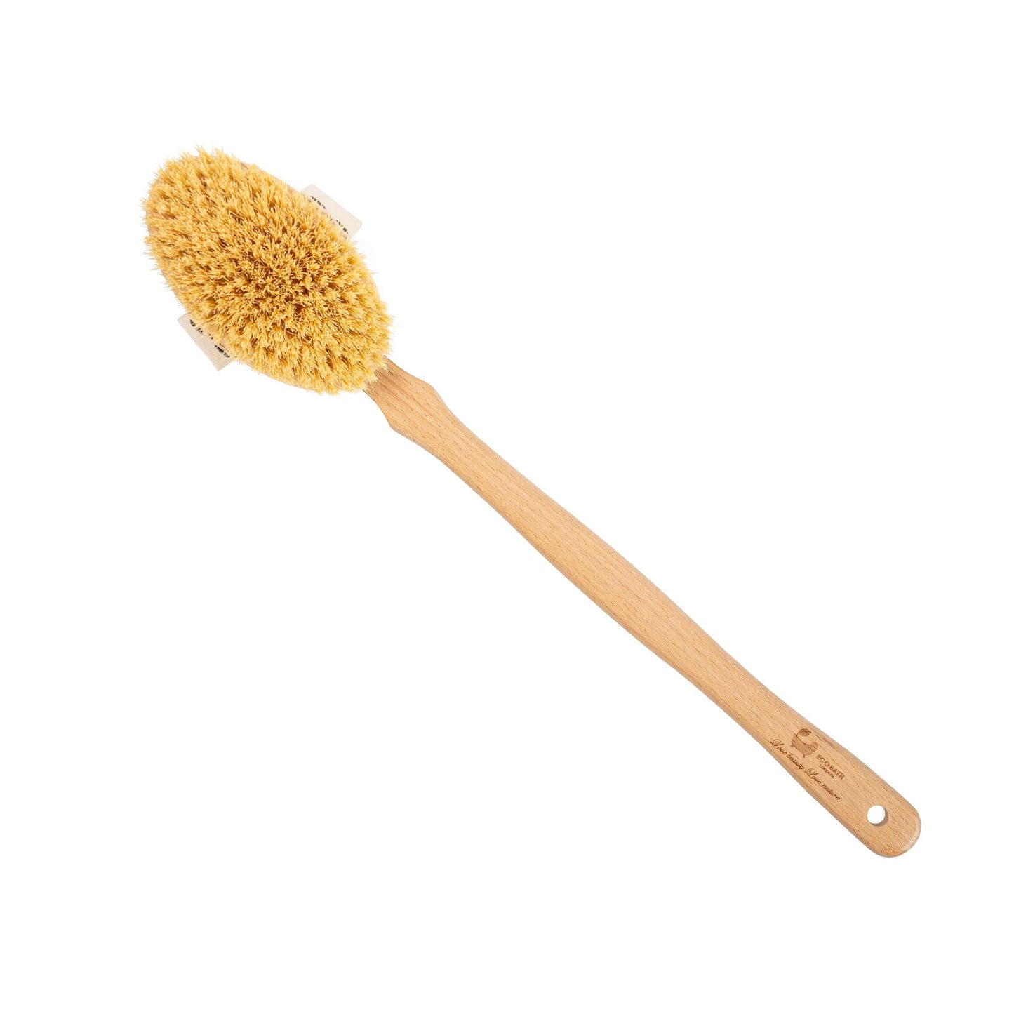 Eco Bath Natural Sisal Body Brush Hard - 1pc