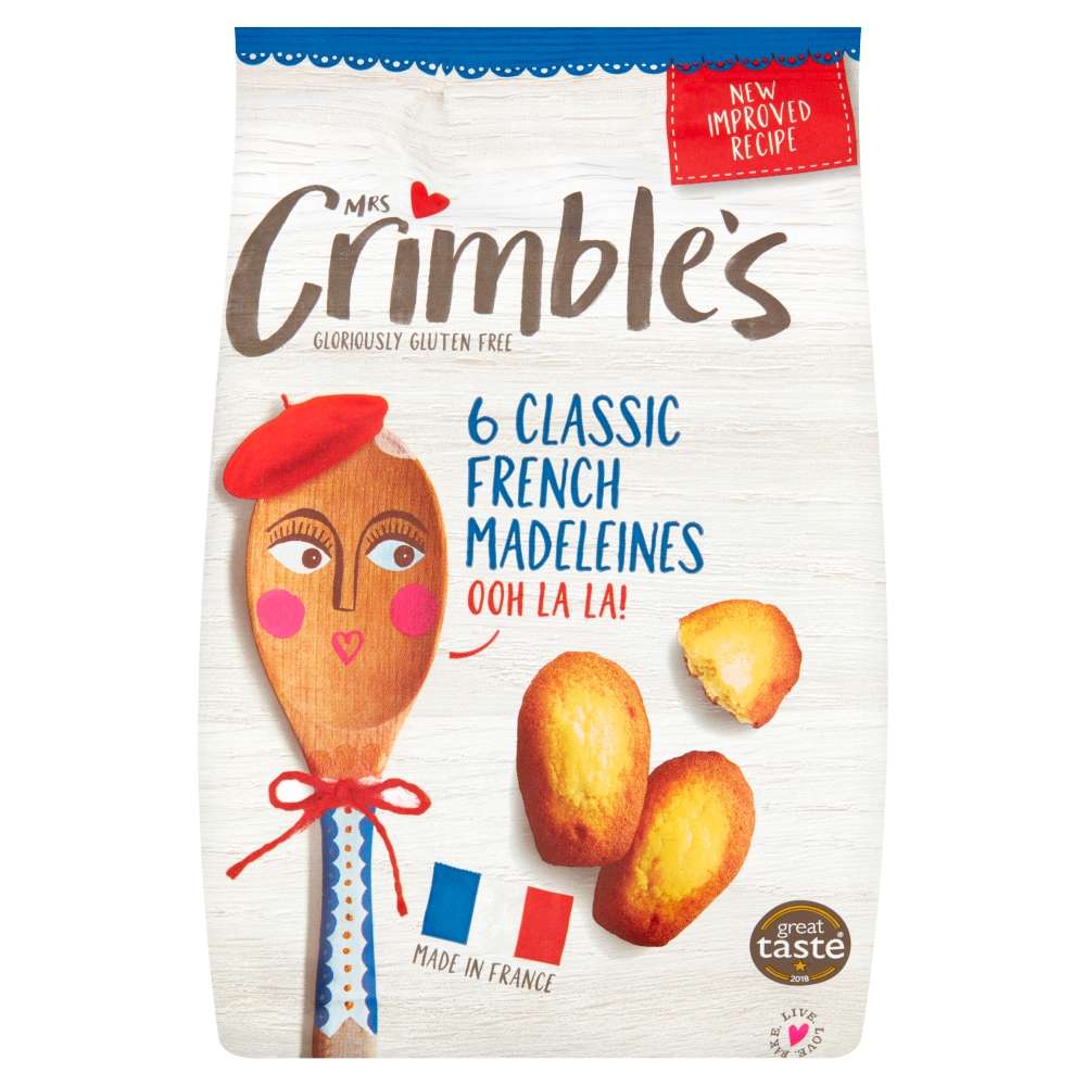 Mrs Crimbles Classic Madeleines - 180g