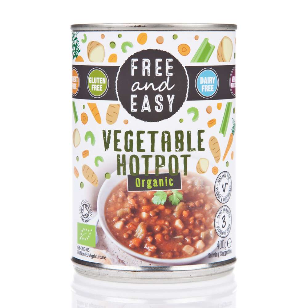 Free & Easy Organic Vegetable Hotpot - 400g