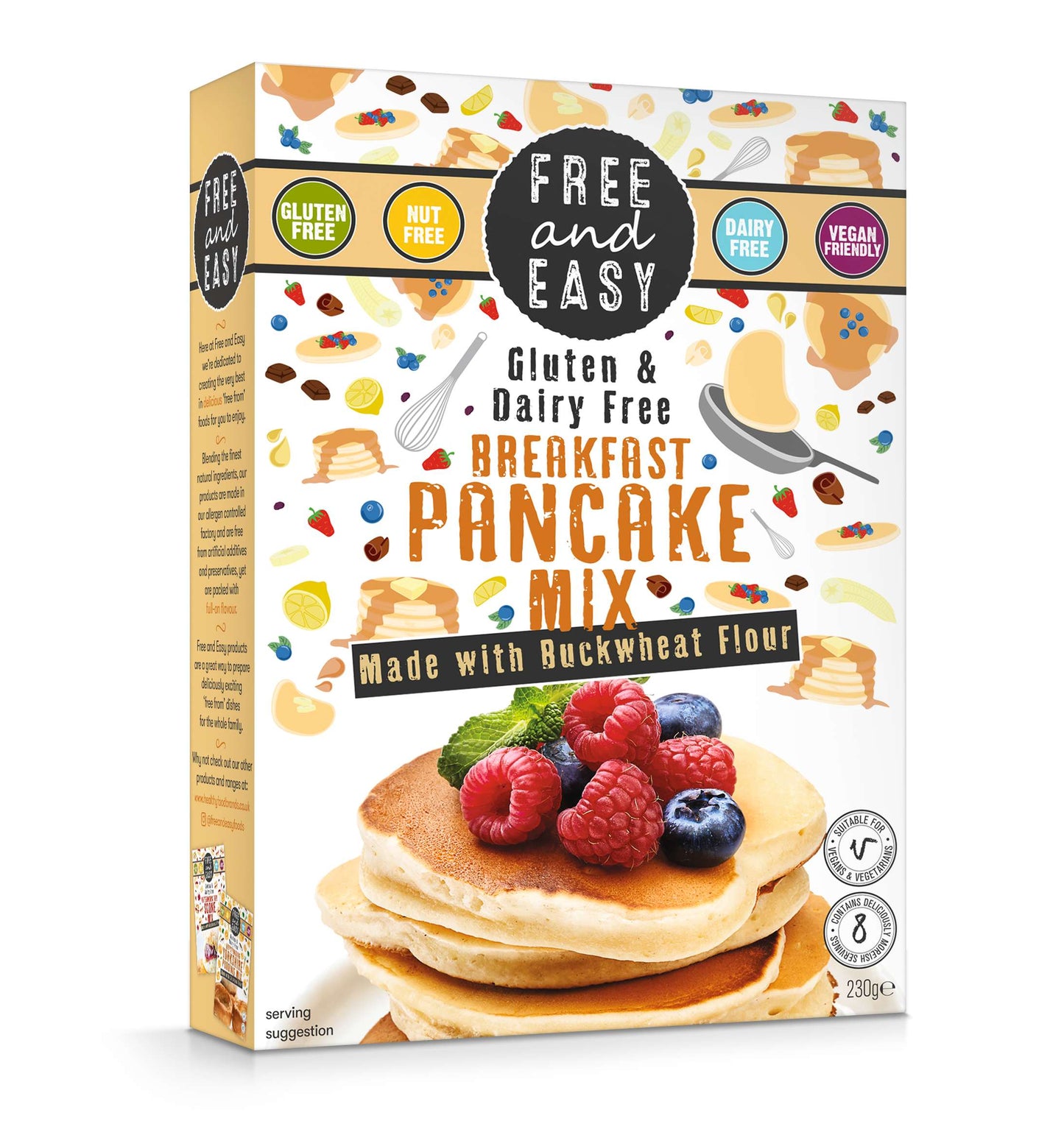 Free & Easy Breakfast Pancake Mix - 230g