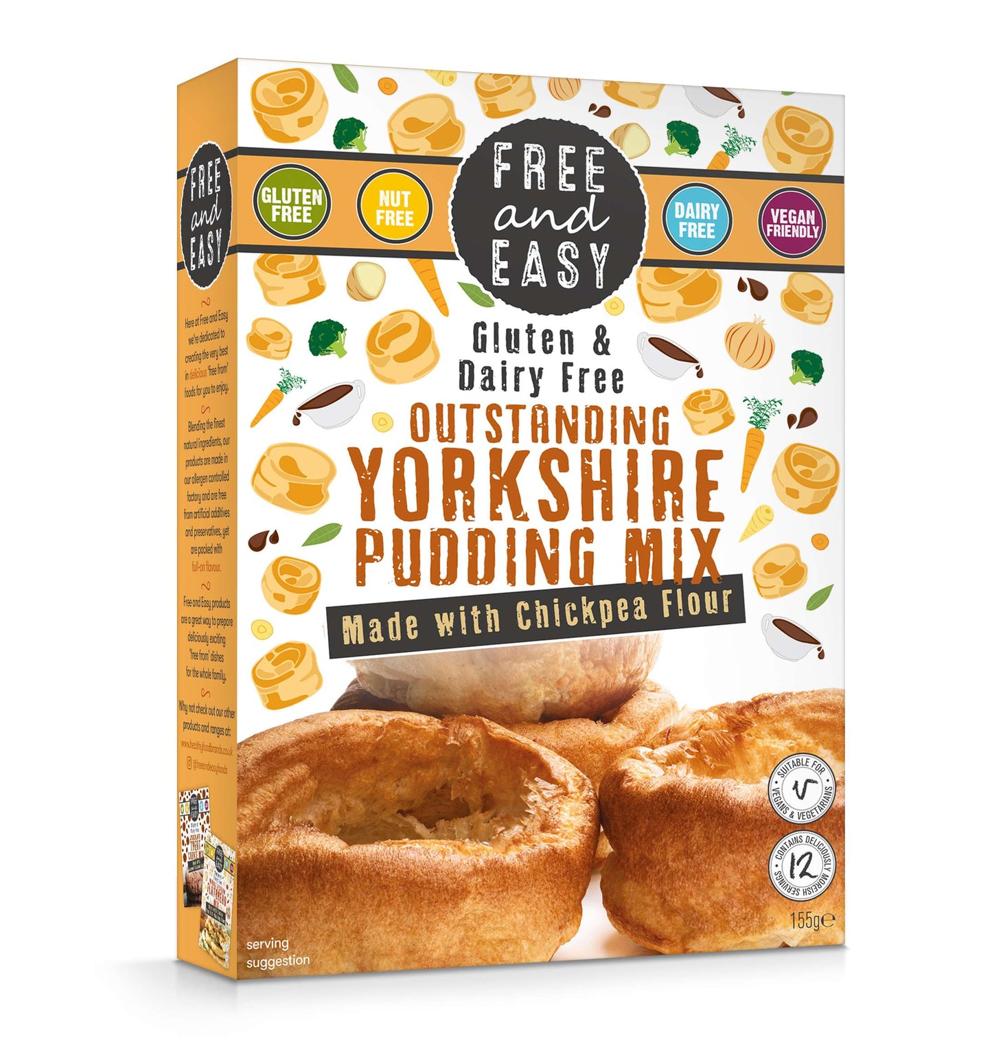 Free & Easy Yorkshire Pudding Mix - 155g