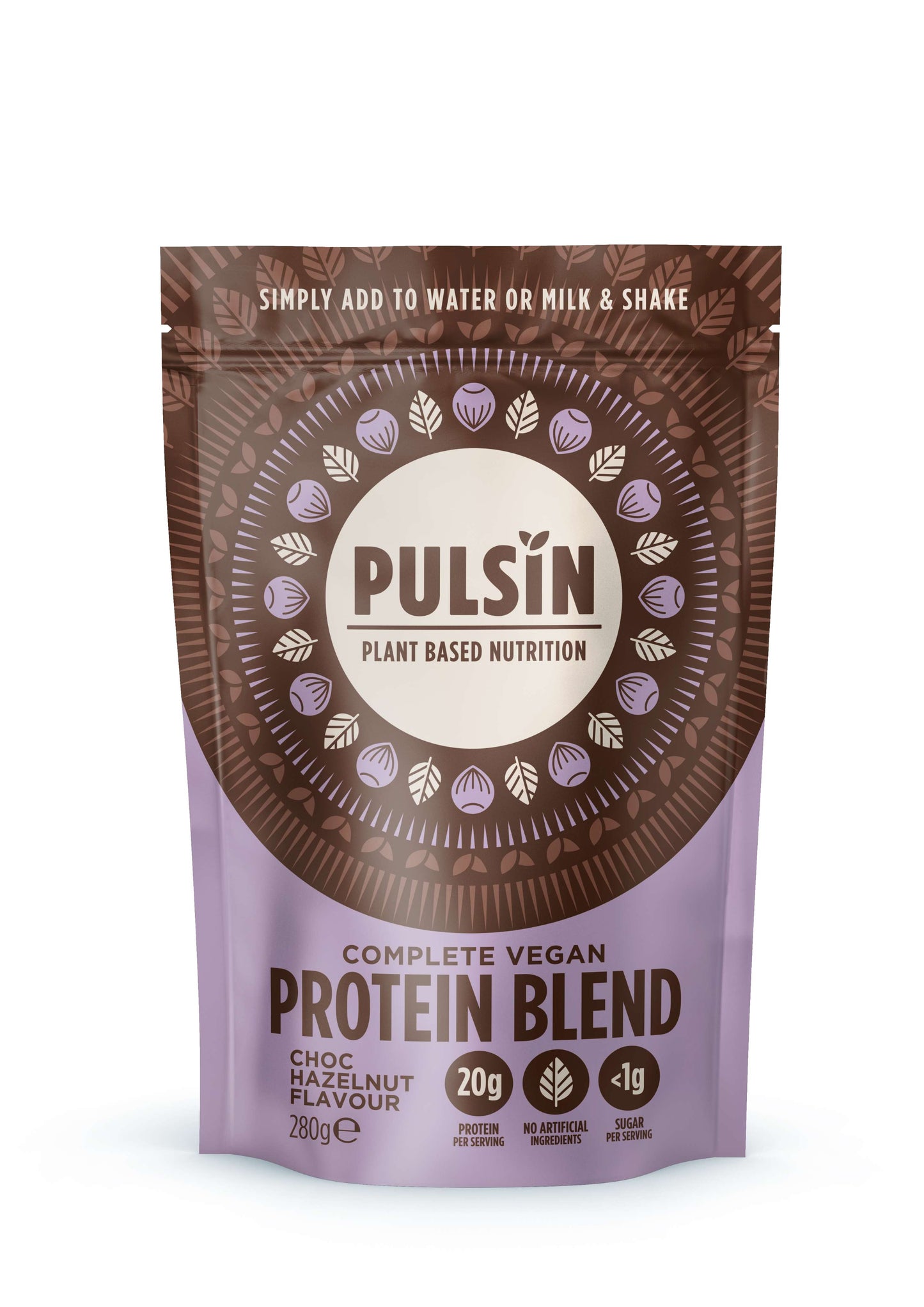 Pulsin Complete Vegan Choc Hazelnut - 280g
