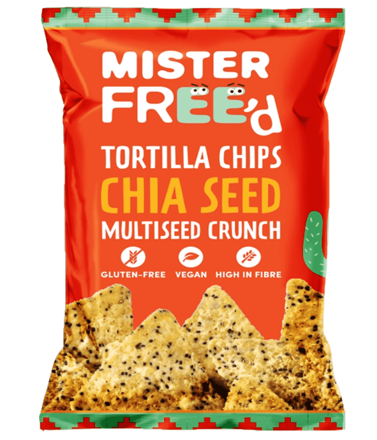 12 x Mister Free'd Tortilla Chips with Chia Seed - 135g