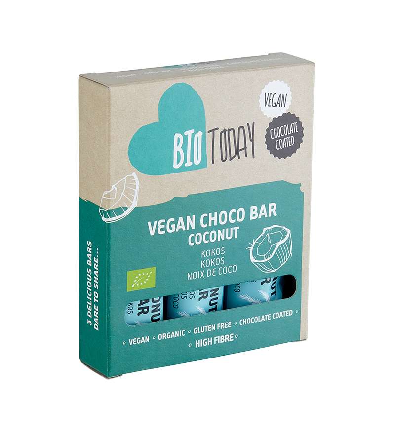 BioToday Coconut bar Multipack - 120g