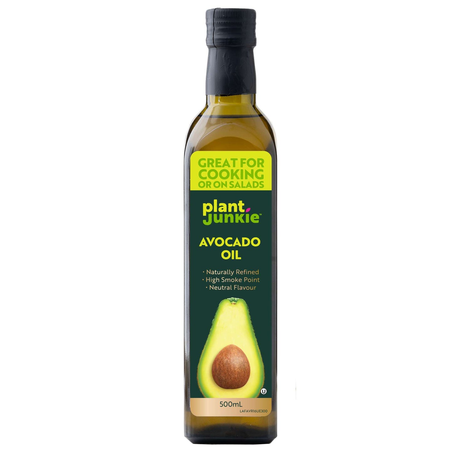 Plant Junkie Naturally Refined Avocado Oil - 500ml