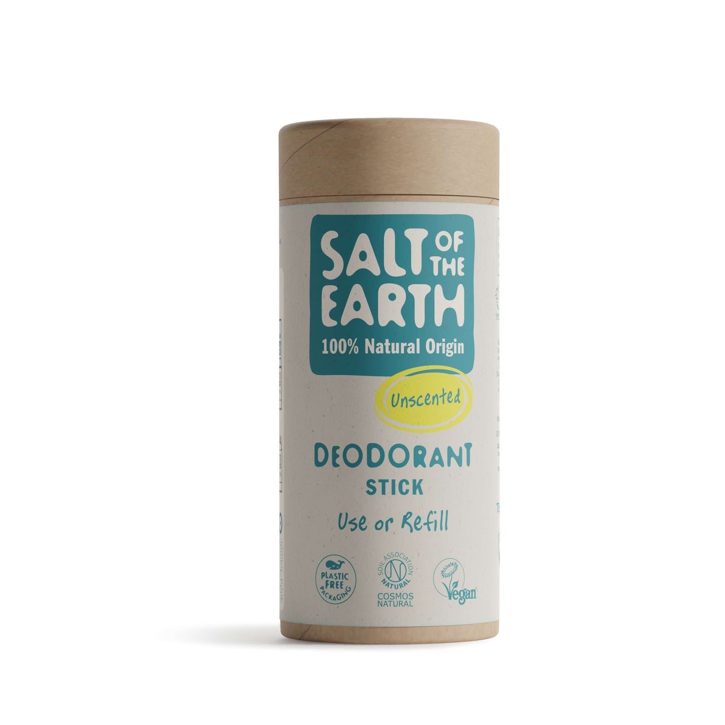 Salt of the Earth Deo Stick Refill - Unscented - 75g