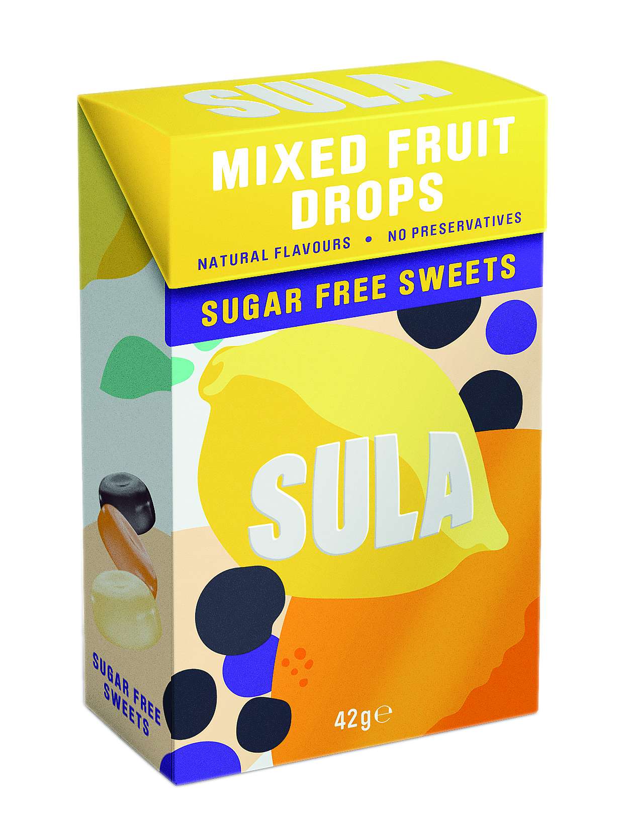 14 x Sula Fruit Mix Sugar Free - 42g