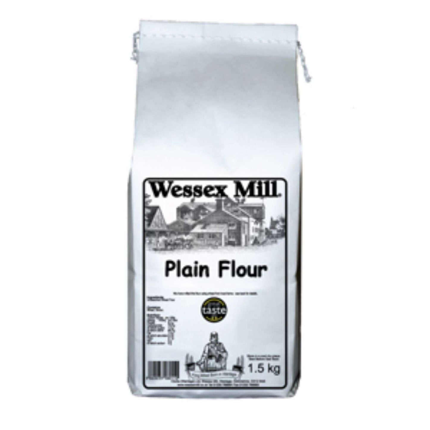 5 x Wessex Mill Plain Flour - 1.5kg