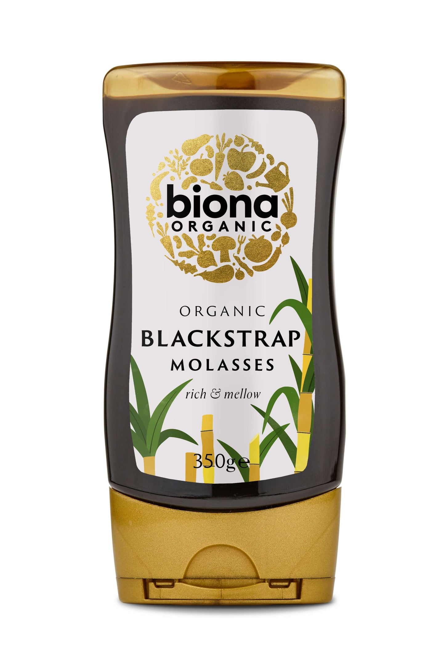 6 x Biona Organic Blackstrap Molasses - 350g