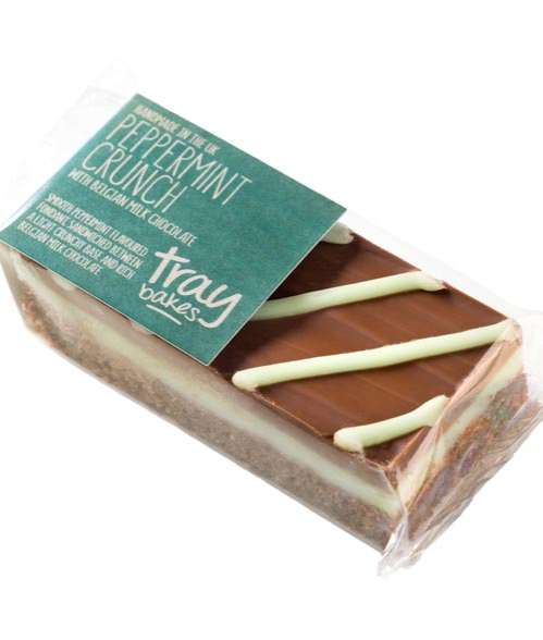 Traybakes Peppermint Crunch with Milk Chocolate - 12g