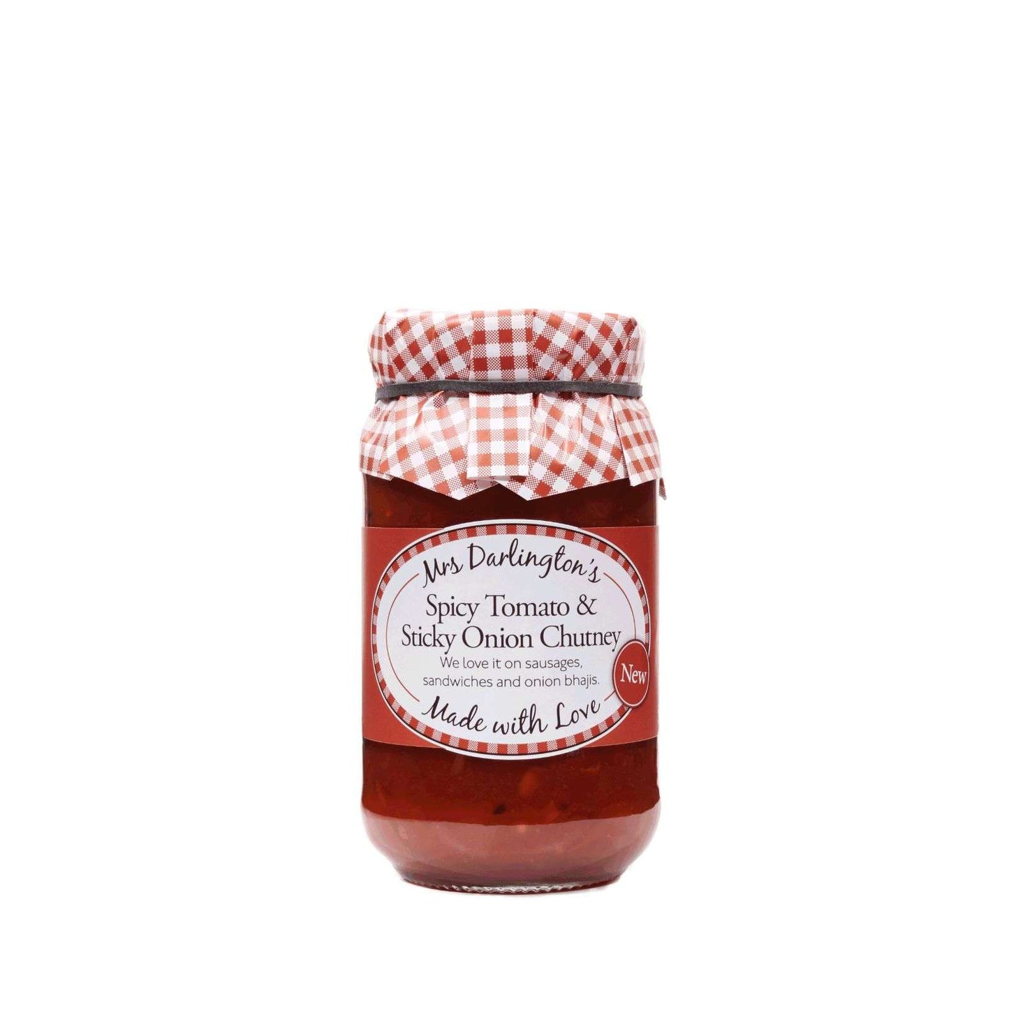 6 x Mrs Darlington's Spicy Tom & Sticky Onion Chutney - 312g