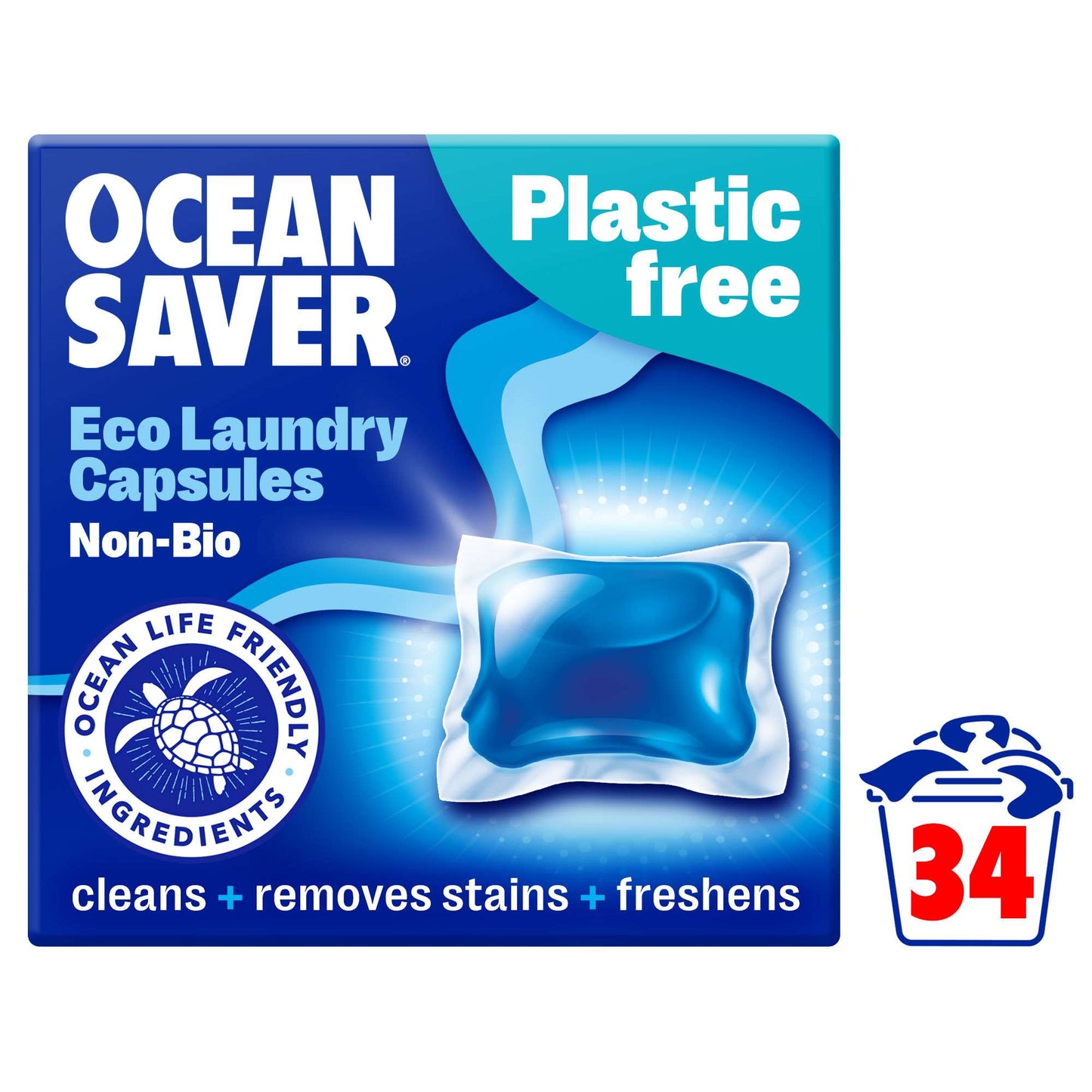 OceanSaver Laundry EcoCaps - 34caps