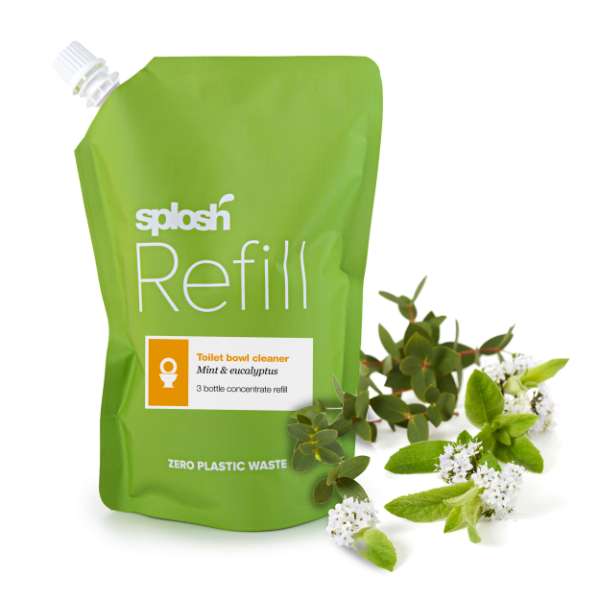 Splosh Toilet bowl Cleaner Refill Mint & Eucalyptus - 420g