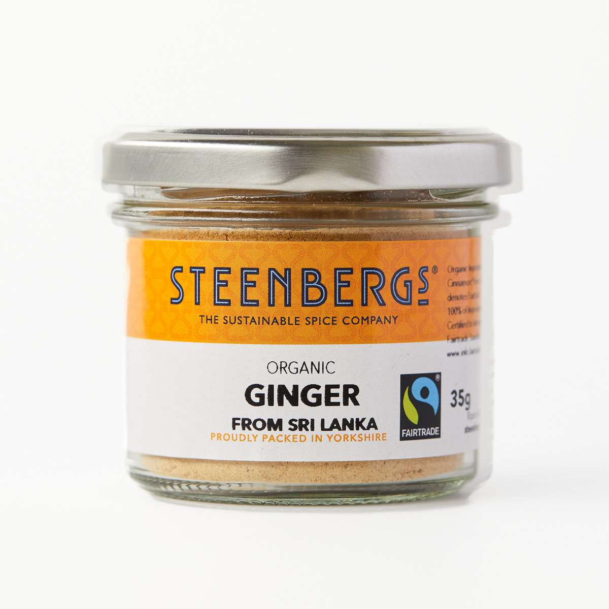 Steenbergs Organic Fairtrade Ginger Power - 35g