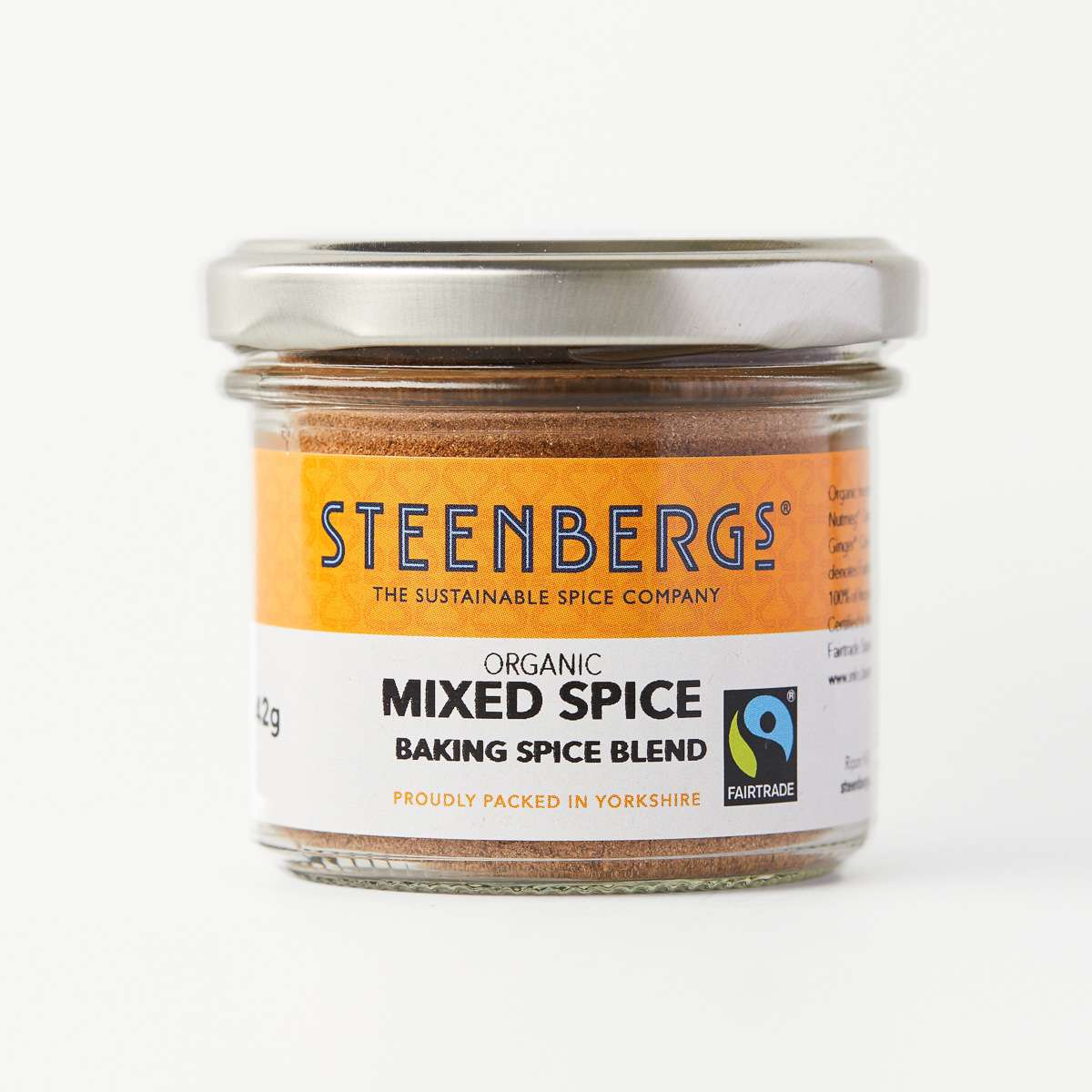 Steenbergs Organic Fairtrade Mixed Spice - 42g