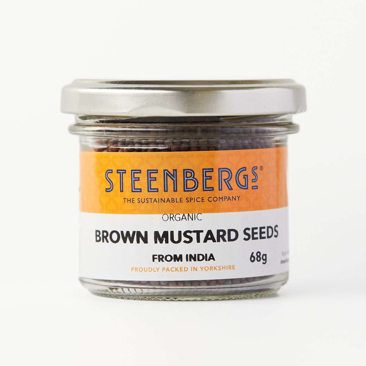 Steenbergs Organic Brown Mustard Seed - 68g