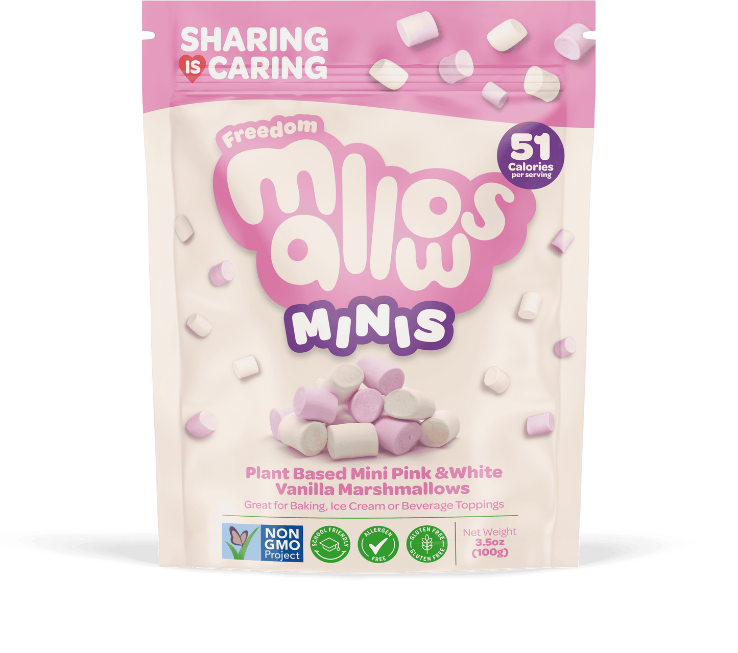 10 x Freedom Mallows Minis - 100g