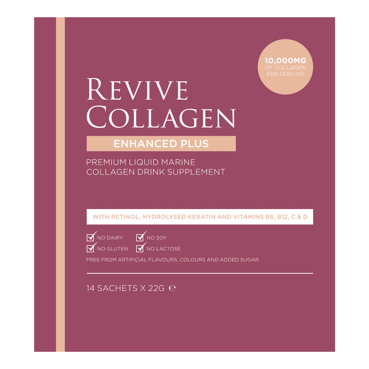 Revive Collagen Enhanced Plus Collagen 14 Day - 14x22g