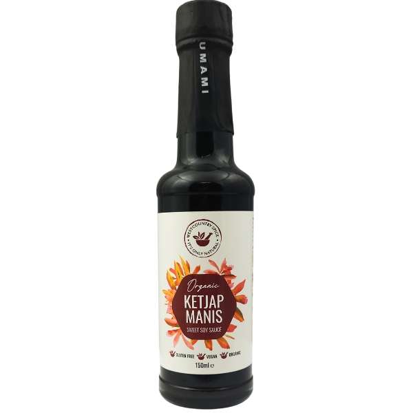6 x Westcountry Spice Org Ketjap Manis Sweet Soy Sauce - 150ml