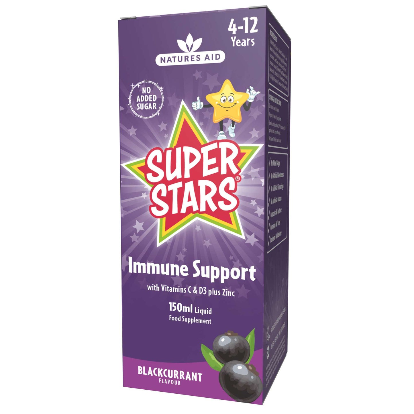 Natures Aid Super Stars Immune Support - 150ml