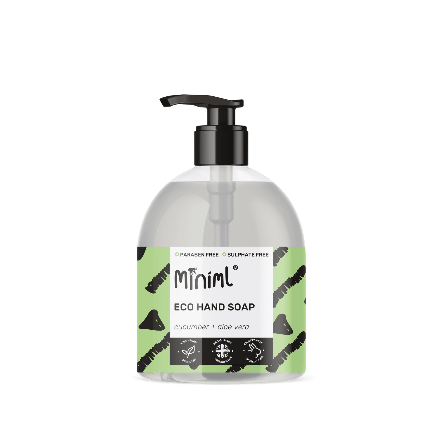 Miniml Hand Soap Cucumber & Aloe Vera - 500ml