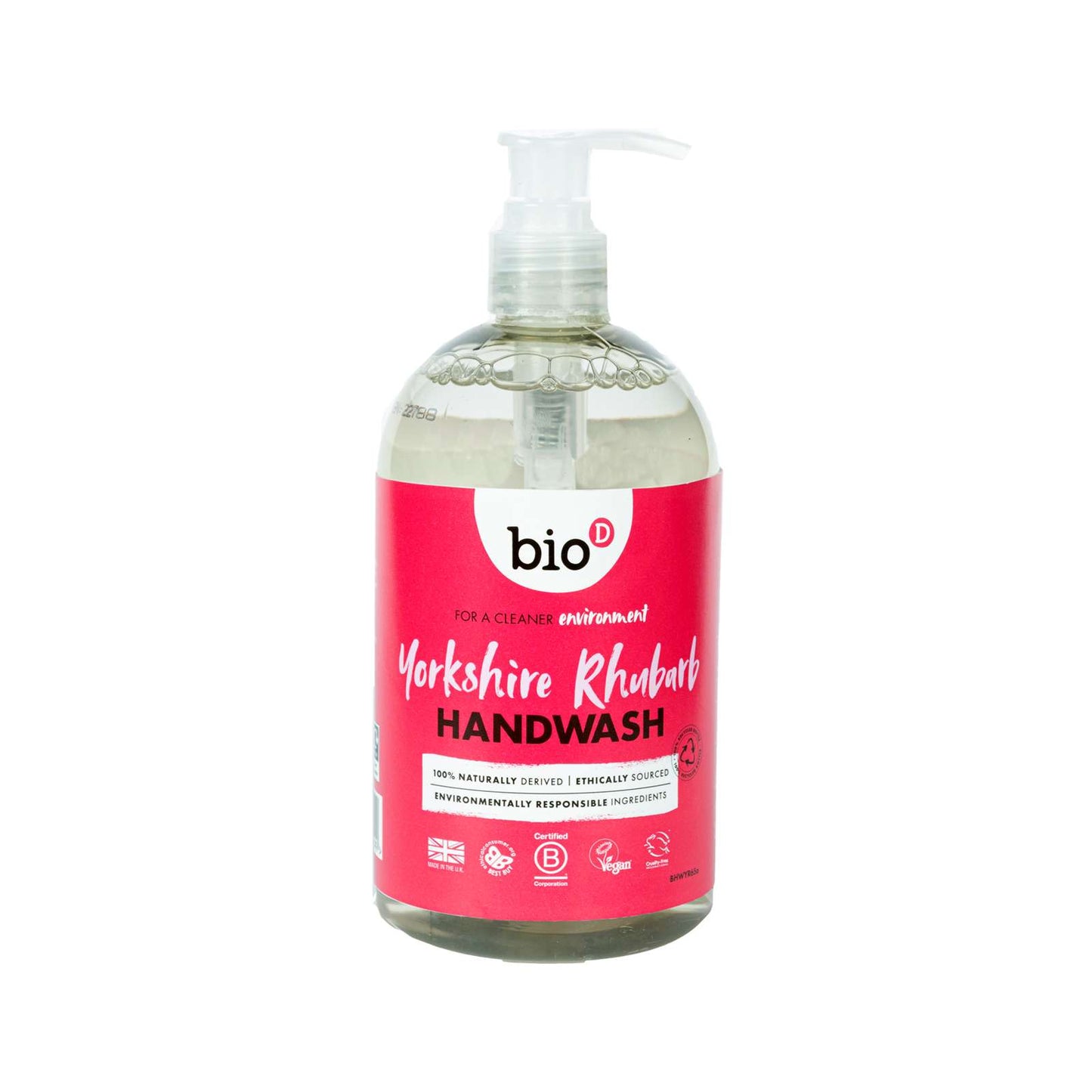 Bio-D York Rhubarb Hand Wash - 500ml
