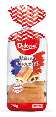 10 x Dulcesol Pain Au Chocolat 6 Pack - 270Gm