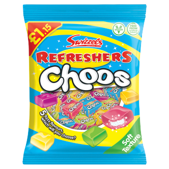 12 x Swizzels Refreshers Choos - 115GM