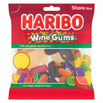 Haribo Wine Gums - 140GM