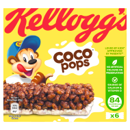 14 X Kellogg's Coco Pops Chocolate Breakfast Cereal Bars 6X20G