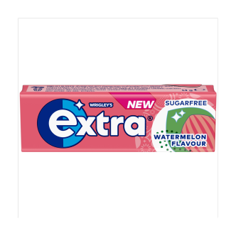 30 x Extra Watermelon Chewing Gum Sugar Free 10 Pieces - 10 PCE