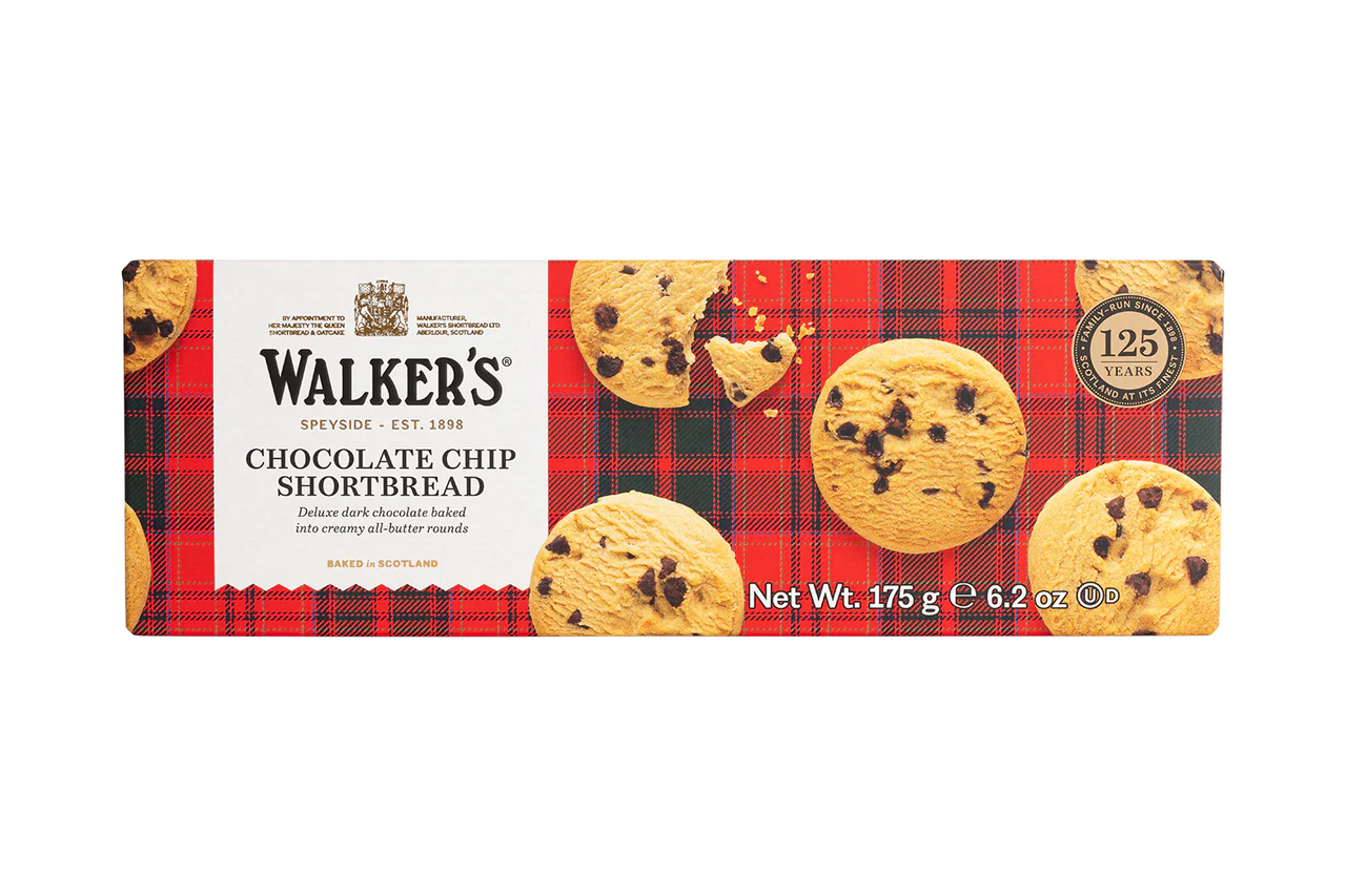 Walker's Shortbread Choc Chip Shortbread - 175g