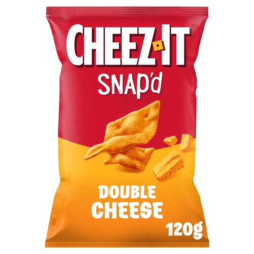 14 x Cheez-It Snap D Double Cheese Baked Snacks 120G