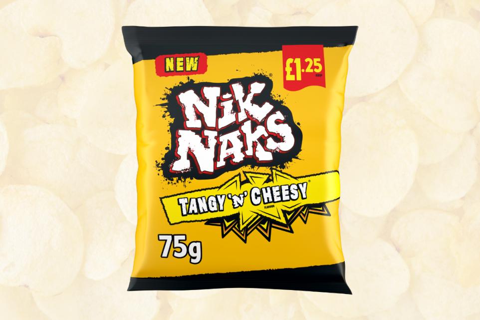 20 x Kp Nik Naks Tangy N Cheesy - 75GM