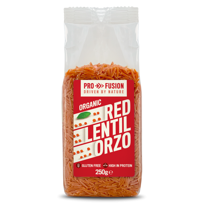 Profusion Org Red Lentil Orzo - 250g