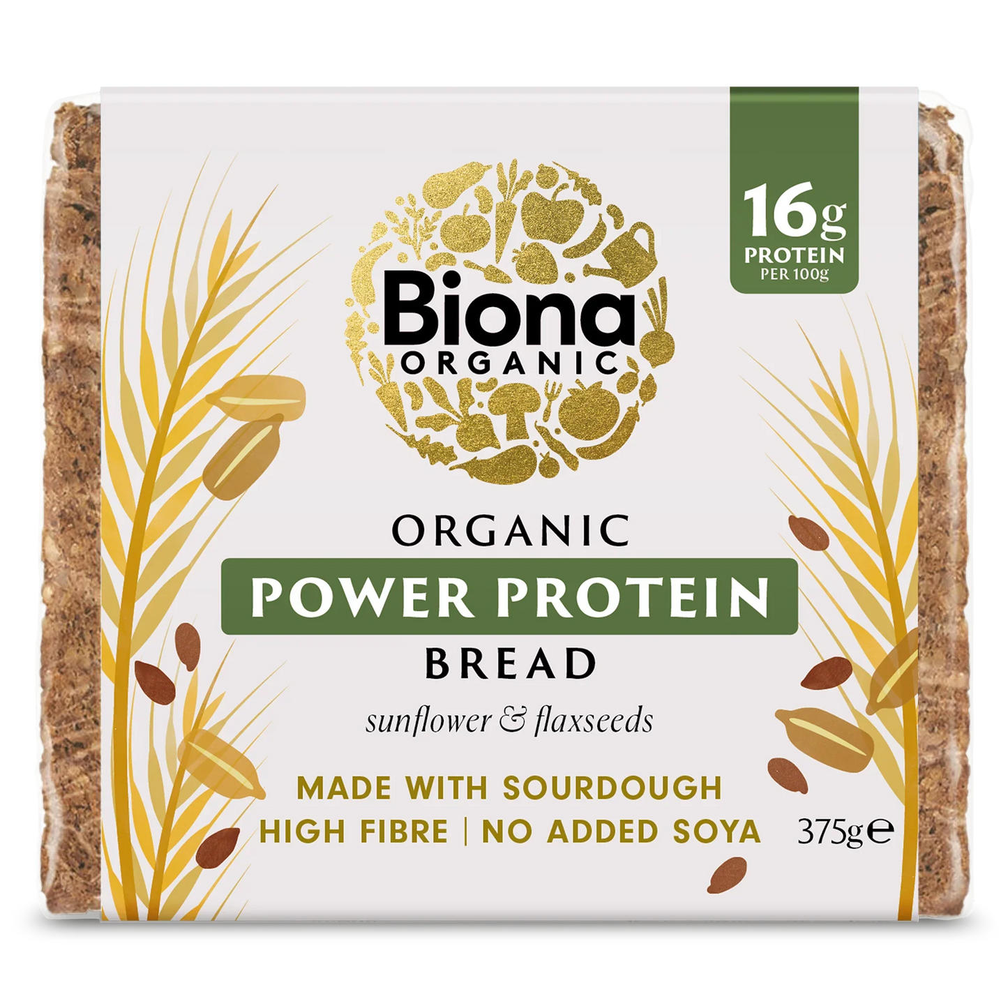 Biona Org Power Protein Bread - 375g