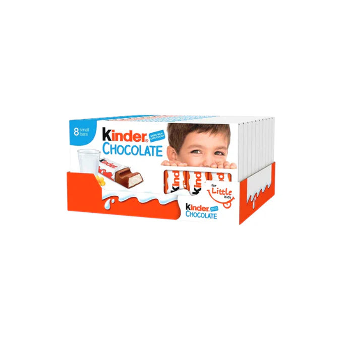 10 x Kinder Chocolate Mini Treat 8Pk - 100GM