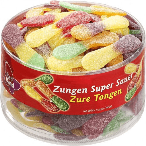 100 x Redband Sour Giant Tongues
