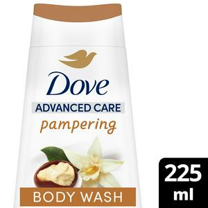 6 x Dove Advanced Care Body Wash Pampering 225 Ml