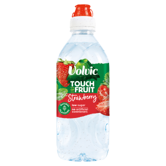 6 x Volvic Tof Strawberry 750Ml