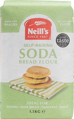 10 x Neills Soda Bread Flour 1.5 Kg