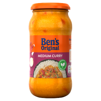 6 x Ben's Original Medium Curry Sauce 440g