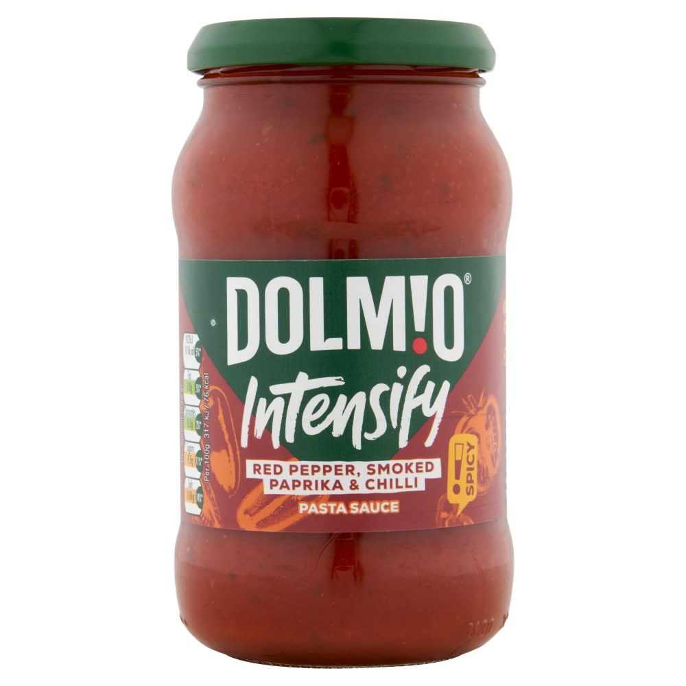 6 x Dolmio Intenisfy Red Pepper & Chilli Pasta Sauce - 400G