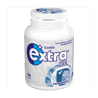 6 x Extra Ice Peppermint Bottle Pack 46 Pce