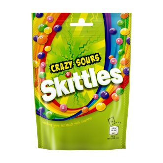 15 X Skittles Sours Pouch 136g