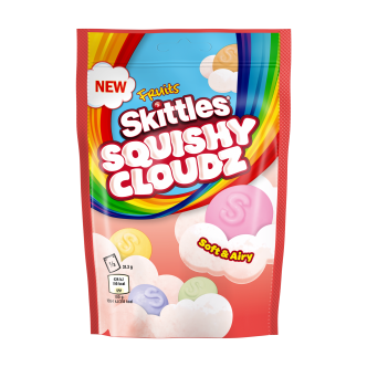 18 X Skittles Fruits Squishy Cloudz 94GM