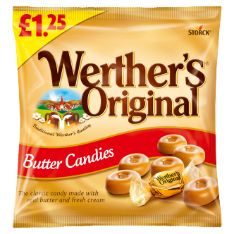12 x Werthers Butter Candy Bag - 110Gm